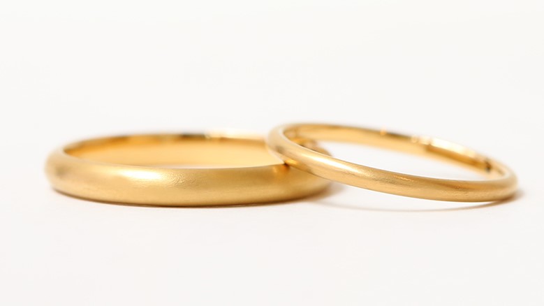 結婚指輪 イエローゴールド